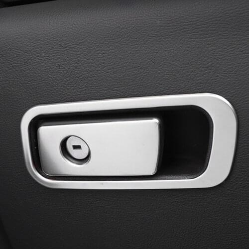 Lsrtw2017 Car Dashboard Storage Glove Box Switch Handle Cover Panel for Cadillac Ct5 2020 2021 2022 Accessories Auto Styling