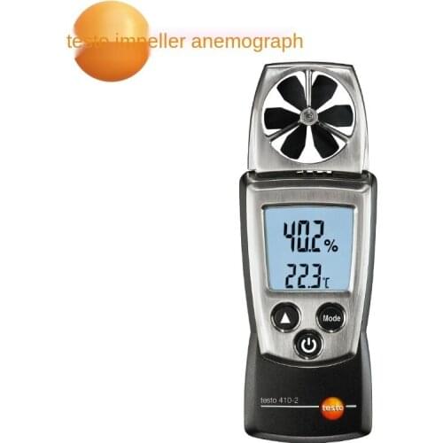 German Detu Testo410-1/Testo410-2 Anemograph Handheld High-Precision Wind Meter Anemometer