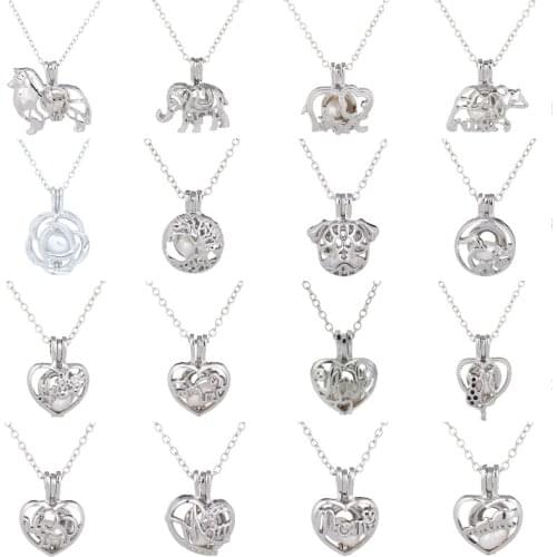Stainless Steel Dog Heart Necklaces Pendants for Women Everyday Jewelry Fashion Dog Elephant Necklace Gold Collier