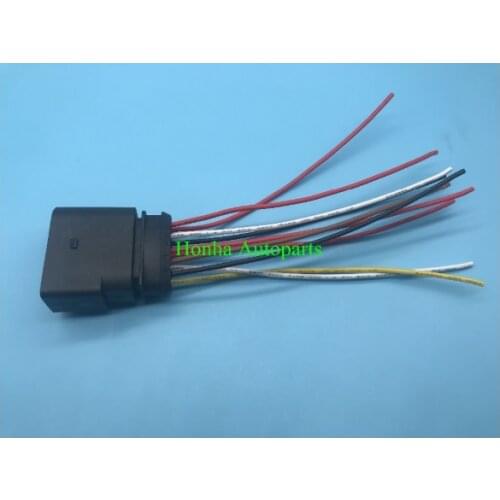 Free shipping 1J0973835 10 Pin Electric Connector Housing Plug Case Wiring Harness