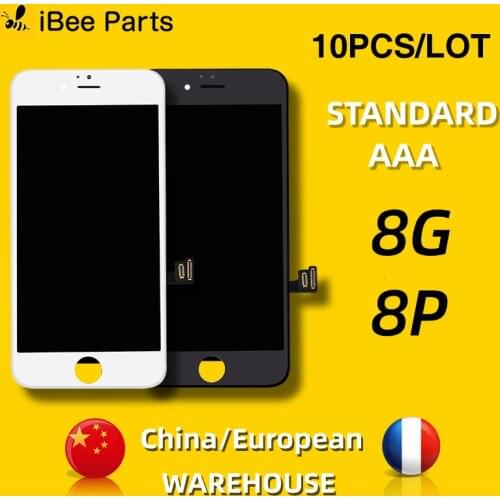 IBee Parts 10PCS For iPhone 8 8 Plus LCD Touch Screen With Digitizer Assembly Replacement Perfect Touch European warehouse