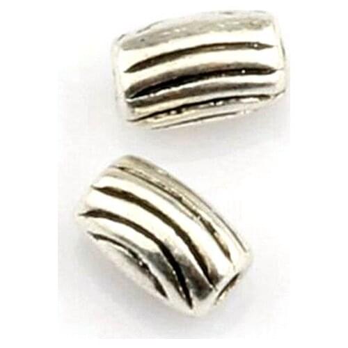 500 Pcs Zinc Alloy Barrel Spacer Beads 3.5x5.5mm suitable for beaded bracelet DIY Jewelry D1