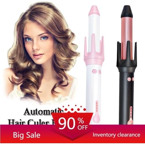 Automatic Hair Curler Rotating Ceramic Curling Iron Tongs Corrugation Curling Wand Hair Waver Styler Tools Auto Hair Crimper