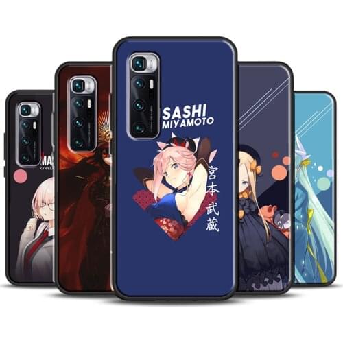 Fate Grand Order Case For Xiaomi Mi Note 10 Lite Mi 9T 10T Pro Mi 11 Ultra Cover For POCO X3 Pro F3 M3 Pro