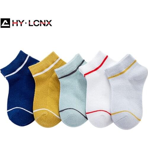 5 Pairs/Lot Summer Cotton Baby Socks Boy Girl Toddlers Sock For Children Babies Socking for Girls Clothes Infant Accessories