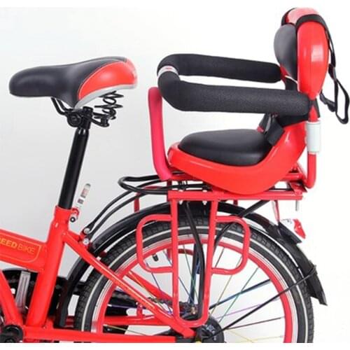 Children Safety Bicycle Seat Kids Bike Rear Chair Baby Safety Seat Mountain Bike Electric Bike Safety Seat Bicycle Back Saddle