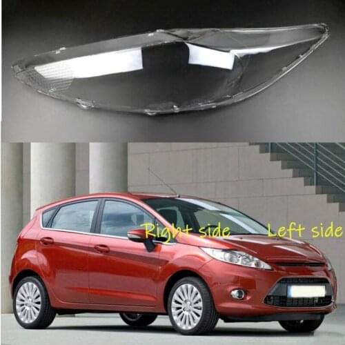 For Ford Fiesta 2009 2010 2011 2012 Car Headlight cover Headlamp Lens Auto Shell Cover