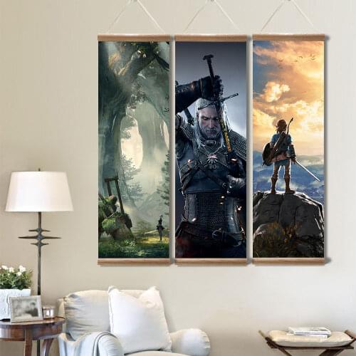 Game Nier Automata Canvas and Posters Decoration Print Scroll Paintings Wall Art Home Decor Pictures for Living Room with Frame