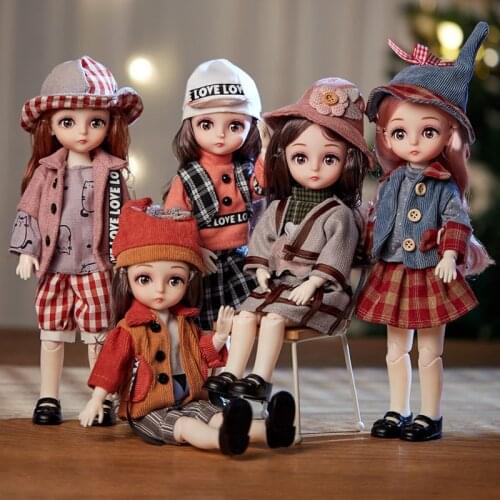 12 Inches Blinking Doll Male 1/6 With Dress Clothes Moveable Joints Nude Body 12 Constellation Styles Bjd Dolls Toys For Girls