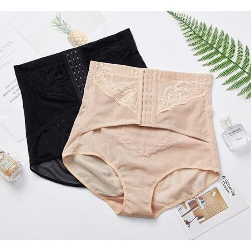 L-5XL Womens Underwear Abdomen Pants Shaping Corset Control Panties Breasted Adjustment Vreathable 100 Kg Large Oversized Plus