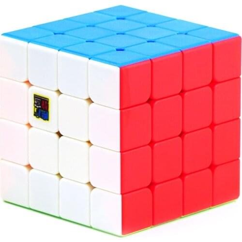Moyu Meilong 4x4 Speed Cube Magic Puzzle Strickerless 4x4x4 Neo Cubo Magico 59mm Mini Size Frosted Surface Toys for Children