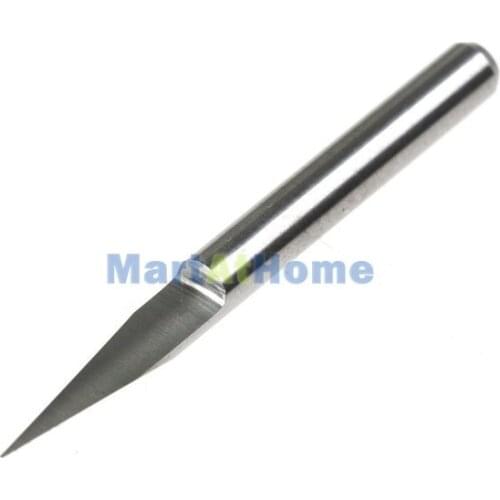 Pack of 10 Carbide PCB CNC Router V Engraving Bits Tool - 40 Degree 0.3mm Diameter Shaft 3.175 mm #SM376 @CF