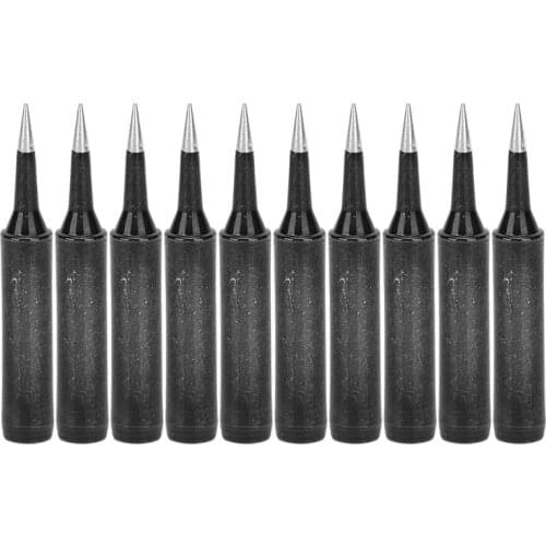 10Pcs 900M-T-I Series Soldering Iron Tips Soldering Bits Welding Industrial More Tool for 900M‑ESD 907 907‑ESD 933