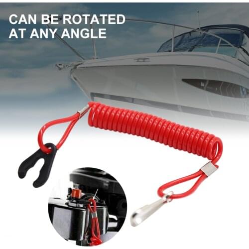 100% brand new 1PC Boat Outboard Engine Motor Lanyard Kill Stop Switch Safety Tether For Yamaha !! Material: Nylon fiber + ABS