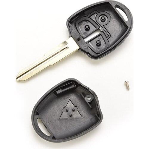 2016 New Uncut Remote Key Shell For MITSUBISHI Lancer Outlander Colt Mirage EVO Black