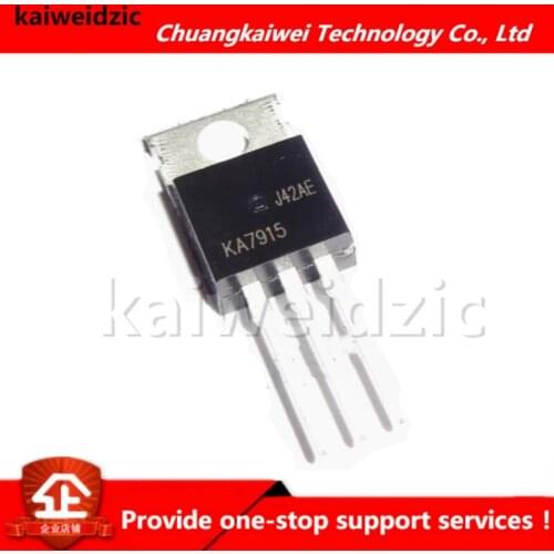 Kaiweikdic New imported original KA7915TU KA7915 TO-220 Three terminal regulator 15V low dropout regulator