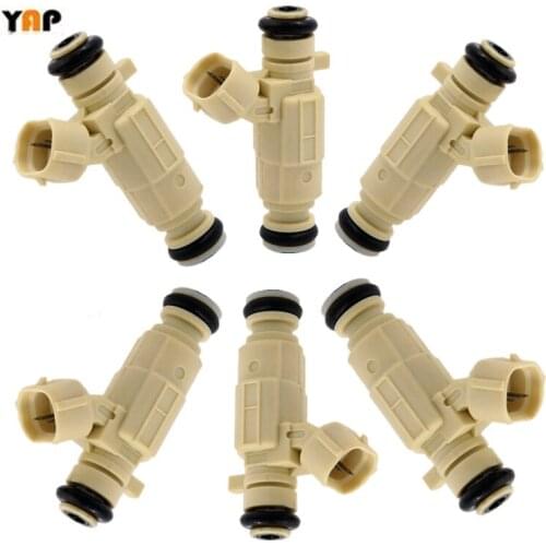 NEW Fuel Injector (6) FOR FIT HyundaiKia Santa Fe Rondo 2.7L 3.3L 35310-23600 1998-2013