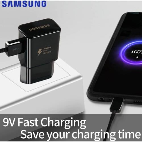 SAMSUNG Original Fast Charge Wall Charger For Samsung GALAXY S8Plus A3/A5/A7 2017 Note8 Note9 N9300 A8 C5 Pro C9 Pro USB Type-C