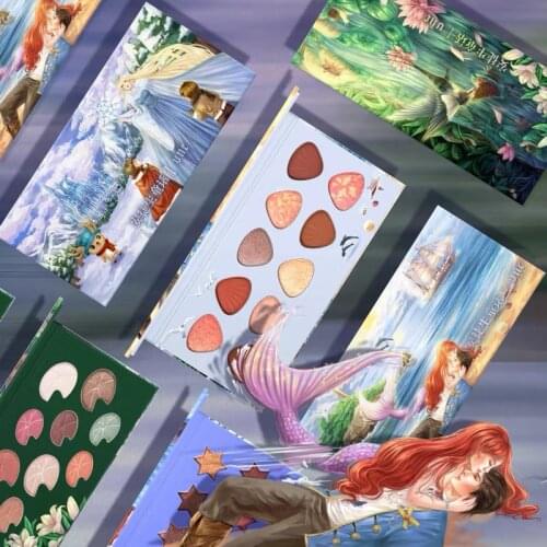 Eyeshadow Palette 10 Colors Eye Shadow Matte Shimmer Glitter Pigment Waterproof Long-lasting Eye Makeup Women Cosmetic