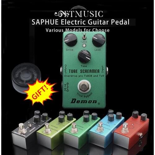 TS9 and TS808 Two Modes Tube Screamer Electric Guitar Pedal Vintage Overdrive/Distortion Crunch/Distortion/US Dream