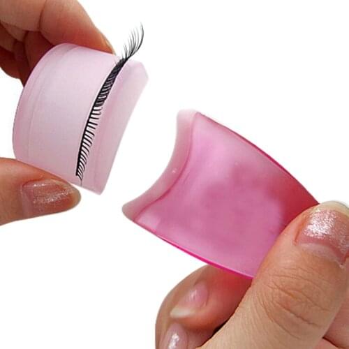 Plastic Mini Portable Eyelash Curlers Eye Lashes Curling Clip False Eyelashes Cosmetic Beauty Makeup Tool Accessories