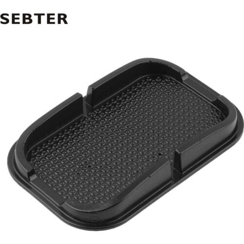 Car Dashboard Windshield Multifunctional Fancy Black Car Stylist Mat Anti Non Slip Gadget Phone GPS Holder