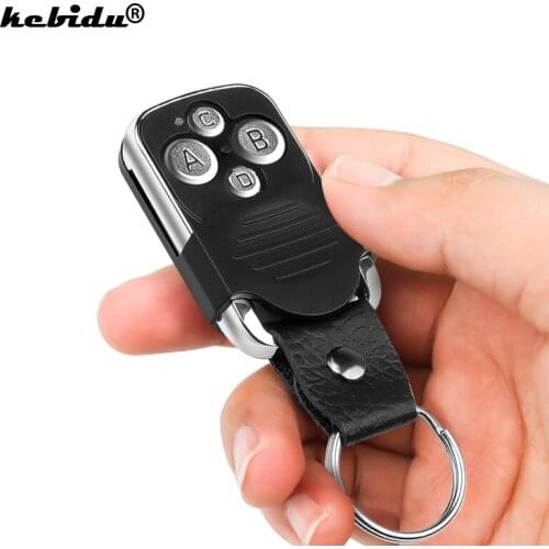 Kebidu 4-Channel Cloning Garage Door Remote Control Transmitter Duplicator 433MHz Wireless Remote Control For Garage