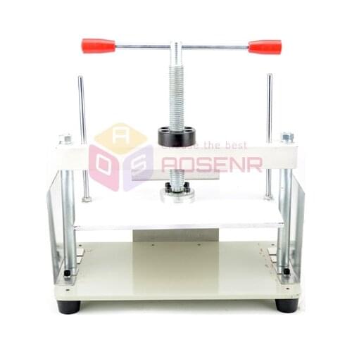 Manual A4 Size Paper Press Machine Flat Paper for Album Paper Checks Booklets Money Receipt Nipping Vouchers Invoices
