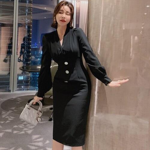 High End Vintage Long Sleeve V Neck Womens Dresses Autumn Patchwork Chiffon Wrap Bodycon for Women Party Night Dress Vestidos