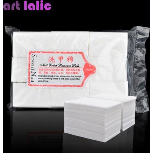 High Quality Lint Free Nail Art Wipes Paper Pad Gel Acrylic Tips Polish Remover