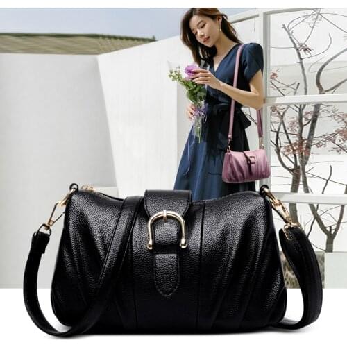 High Quality Soft Leather Shoulder Bags For Womens Fashion Crossbody Bag Luxury Designer Casual Handbag and Purses