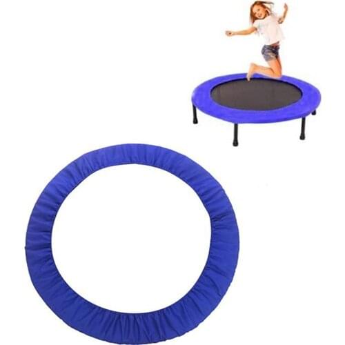 Trampoline Protection Cover Durable Oxford Cloth Easy Installation Trampoline Cover Protector with Sturdy Mounting Belt for Chil