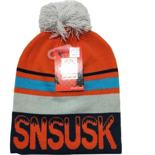 Sn.su.sk Winter Gorros Skating Winter Snowboard Skullies Hat Beanies for Man Woman Knitted Ski Hats Beanie