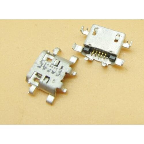 1pcs Micro USB jack Charging Port tail socket Connector for Lenovo A8-50 A5500 A5500-HV A5500H Sony M2 S50H S50T D2303 D2305