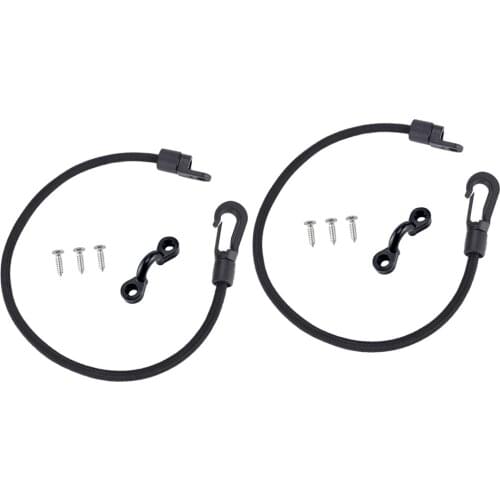 12 Inch Boat Fishing Rod Tamer Holder Deck Mount Connector Elastic Rope, Easy to Install