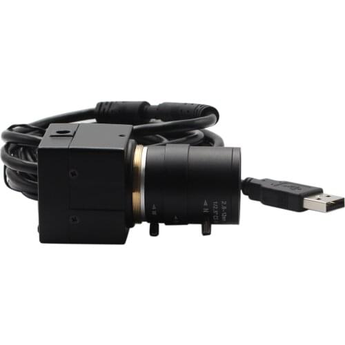 1MP 1280X720 HD Digital usb Camera Video Web camera usb surveillance camera with 2.8-12mm manual varifocal lens