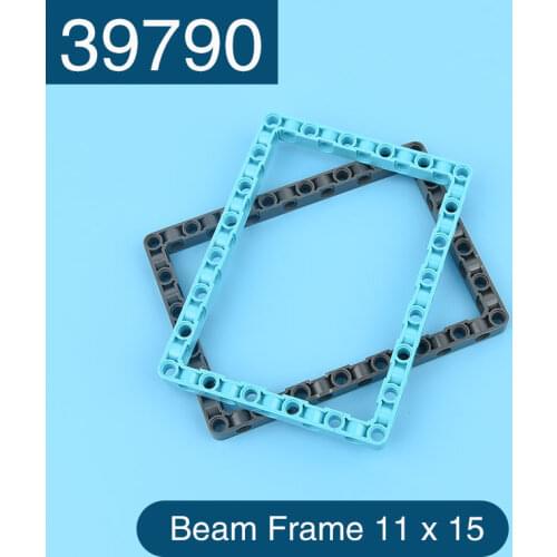 2PCS 39790 hole beam high-tech hole arm11x15 thick assembling building block toy Assembling robot construction accessories MO