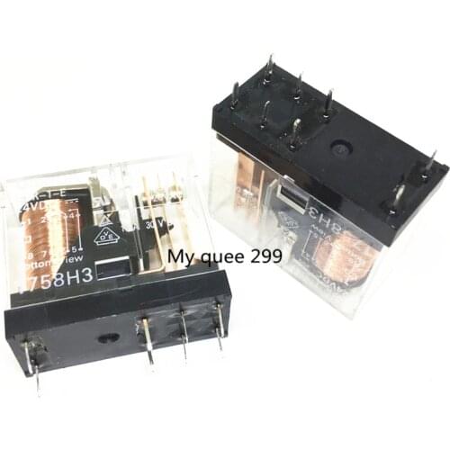 5PCS/lot Power relay G2R-1-E-12VDC G2R-1-E-DC12V G2R-1-E-24VDC G2R-1-E-DC24V 16A 12V 24V 8PIN