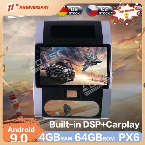 Aotsr Android 9.0 4G 64GB Car Radio Player GPS Navigation DSP Car Auto Stereo Video Multimedia For Nissan X-Trail T32 T31X Trail