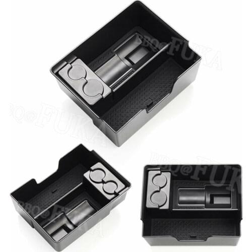 Car Console Armrest Box Interior Storage Tray Coin Collection For Tesla Model 3 Car Accessary