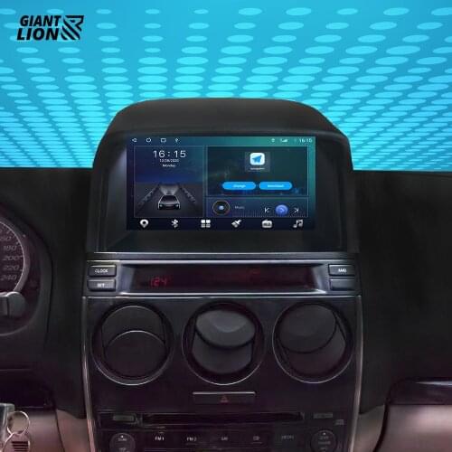 2DIN Android10.0 Car Radio For Mazda 6 2002-2008 Stereo Receiver GPS Navigation Auto Radio Car Receiver DSP Bluetooth Player IGO