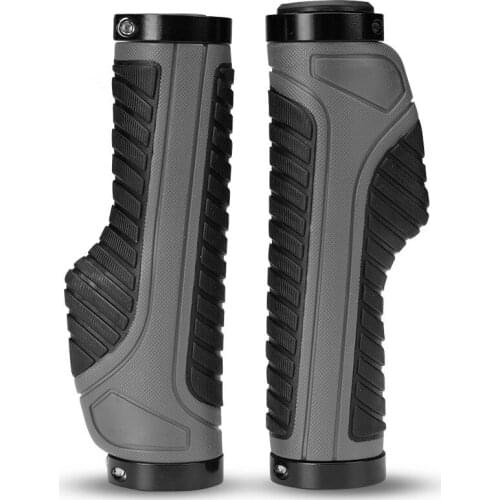 Bicycle Handlebar Cover Mountain Road Cycling Bike MTB Grips Smooth Soft Rubber Aluminum Alloy Anti-slip Handle Grip