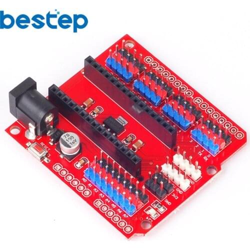 NANO I/O IO Expansion Sensor Shield Module for Arduino Nano V3.0 3.0 Controller Compatible Board I2C PWM Interface 3.3V