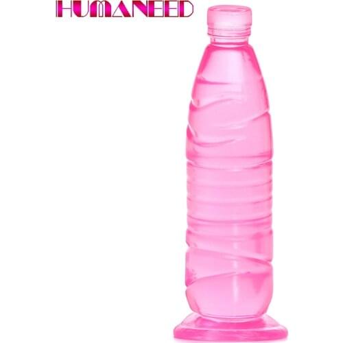 New Bottle Style Dildo Butt Plug Dilator Prostate Massage Female Male Masturbator Anal Expansion G Spot Orgasm Adult Sex Product