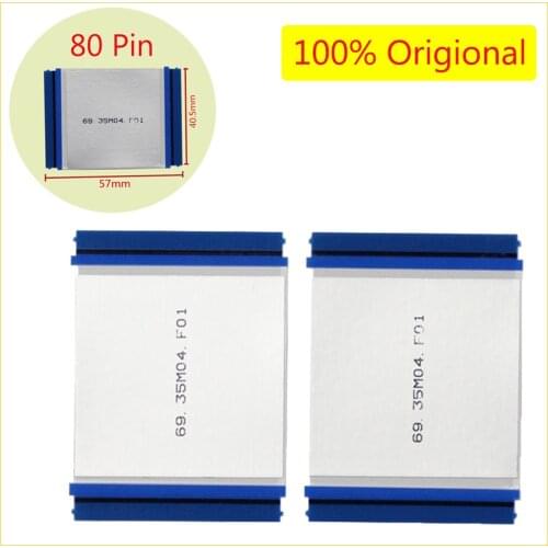 Flex Cables 80 Pin Pitch 57X40.5mm With Lock Flex Ribbon Cable Flat Ribbon TV Logic Board LCD Screen 100% Origional