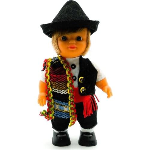Lovedoll collection 15 cm dress regional typical Segoviano Segovia. Manufactured in Spain by Folk crafts. Gift. barriguitas