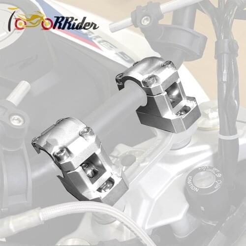 Motorcycle 22mm/28mm Handlebar Mount Riser Handle Bar Raised Extend back Move Up 20mm For 2017-2018 BMW G310R G310GS S1000XR