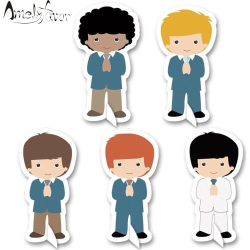 My First Communion Theme Boys Series 1 Table Centerpiece Birthday Festival Event Party Decorations Supplies Boy Party Decor