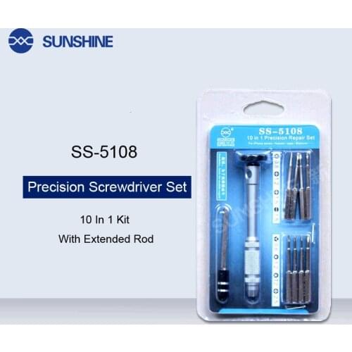 Precision Repair Screwdriver Set 10 In 1 Mini Screwdriver Kit For Phone PC Ipad Camera Disassemble Tools With extended Rod