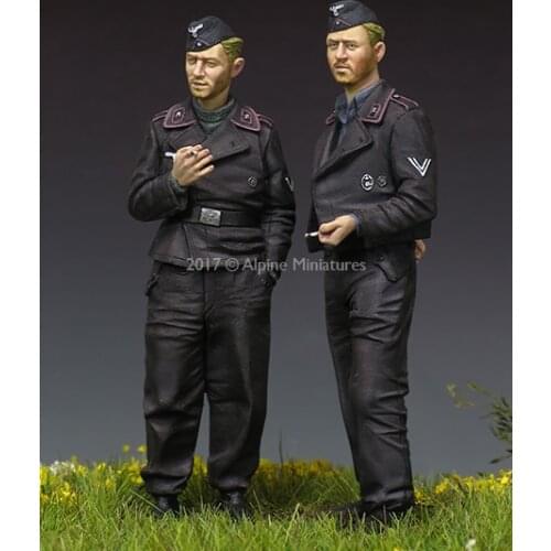 German resin soldiers of World War II German armored soldiers 1:35